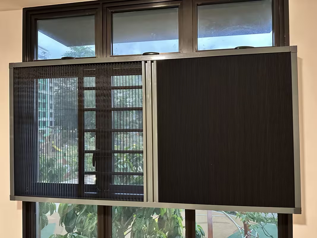 Curtains and blinds combined across rooms for a cohesive whole-home look
