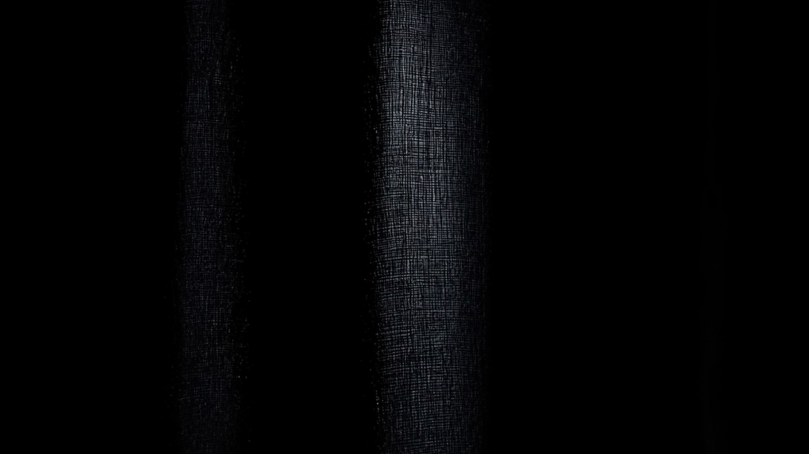 Dim-out night curtains softening sunlight while keeping a gentle glow
