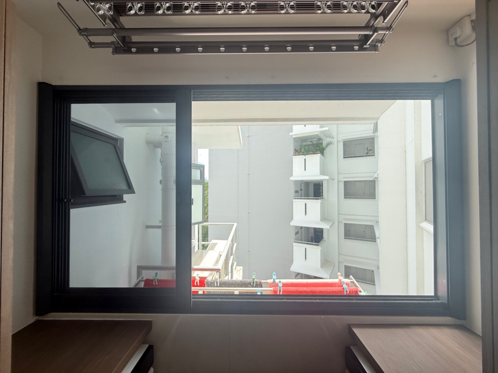 Retractable Insect Mesh installed in a real Singapore home