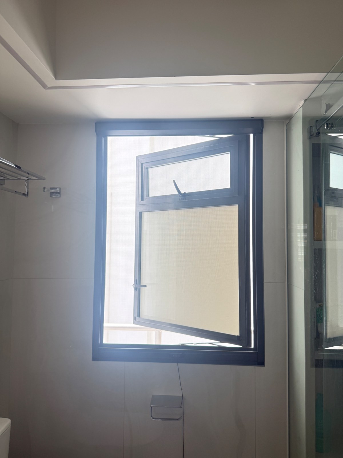 Retractable Insect Mesh installed in a real Singapore home